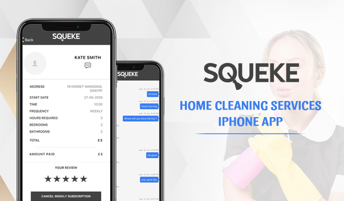 Home Cleaning Services iPhone App